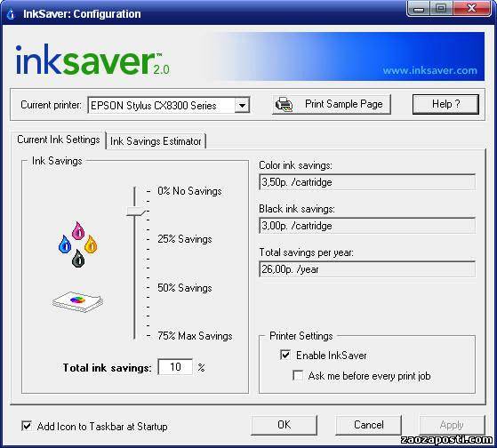Printer Ink Saver v2.3