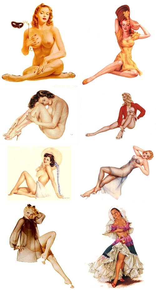 Галерея Pin-up репродукций Альберто Варгаса