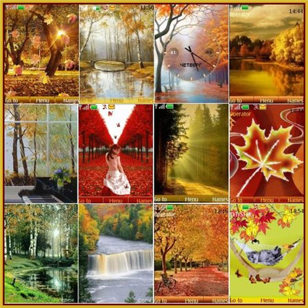 Autumn themes Nokia S40