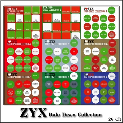VA - ZYX Italo Disco Collection VOl.1- 9 (2002 - 09)