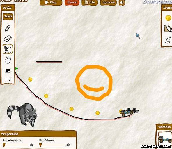 Pencil Racer 3  - Рисуем трассы