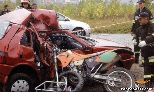 Жуткие аварии....не для детей