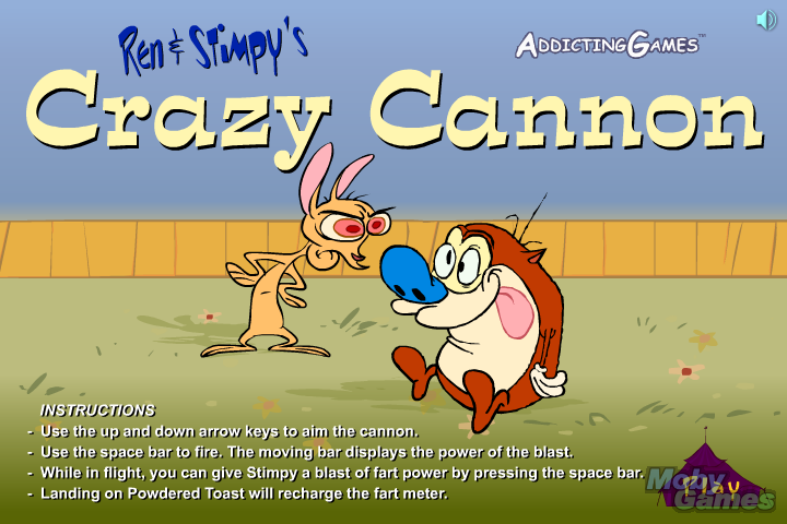 Ren and Stimpys Crazy Cannon